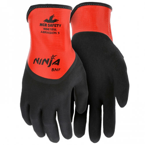 Guante Nylon Expandex Nitrilo Ninja MCR_N96785